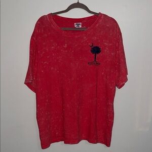 Red Graphic Myrtle Beach T-Shirt